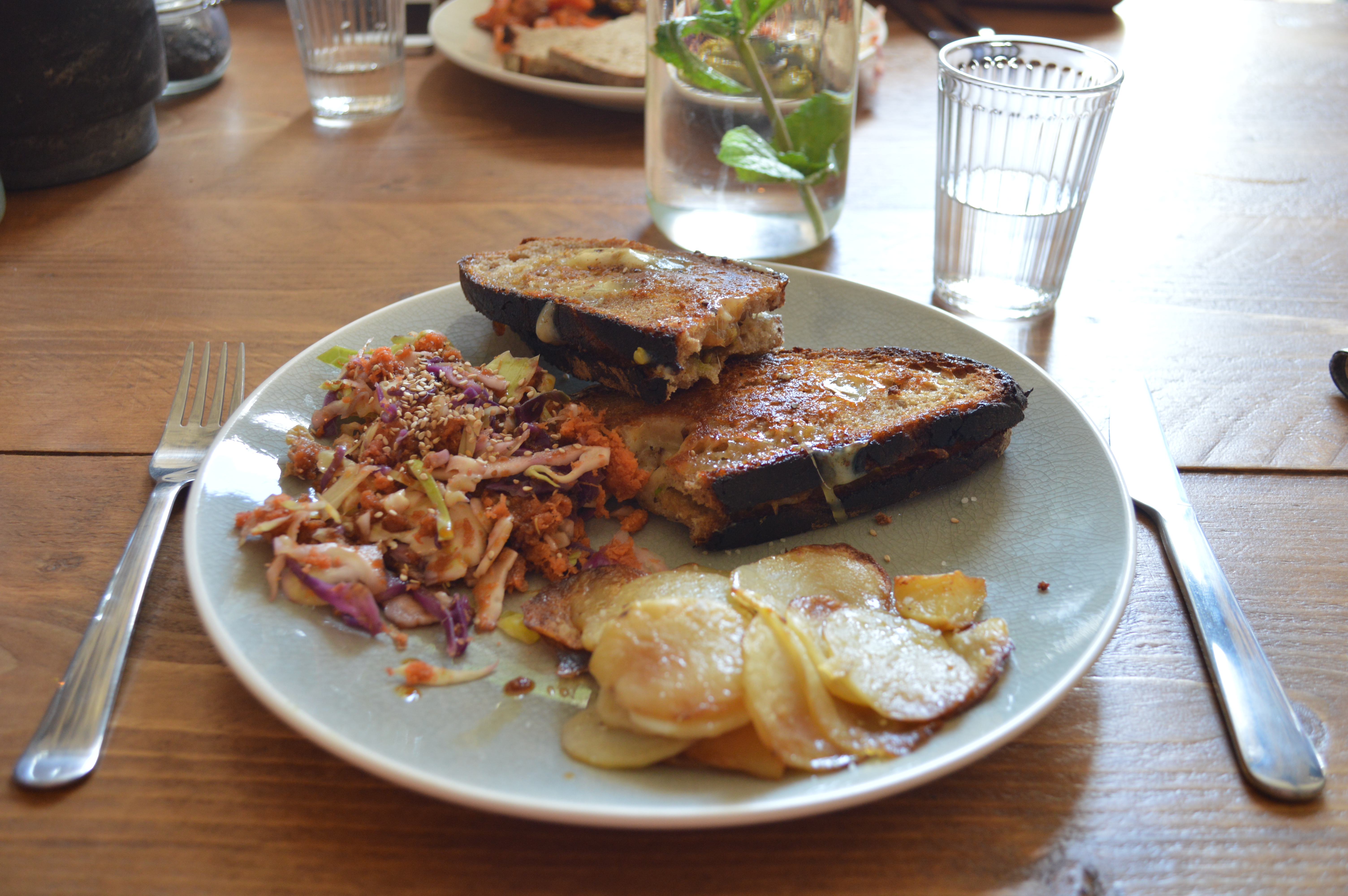 veggie grilled cheese - blog Camille In Bordeaux