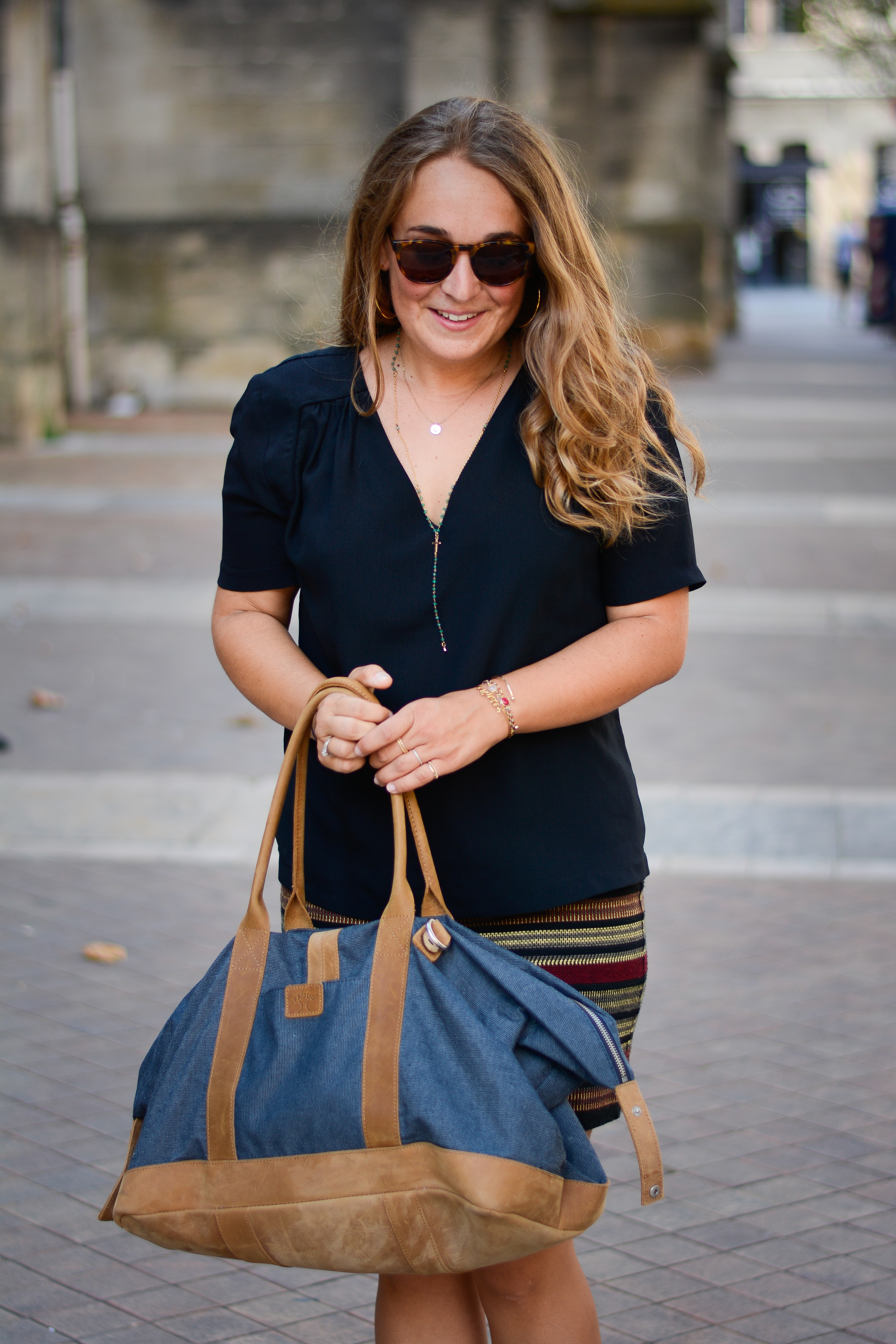 sac weekend Faguo - blog Camille In Bordeaux