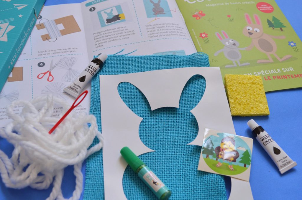 box Toucan kit créatif pour enfants