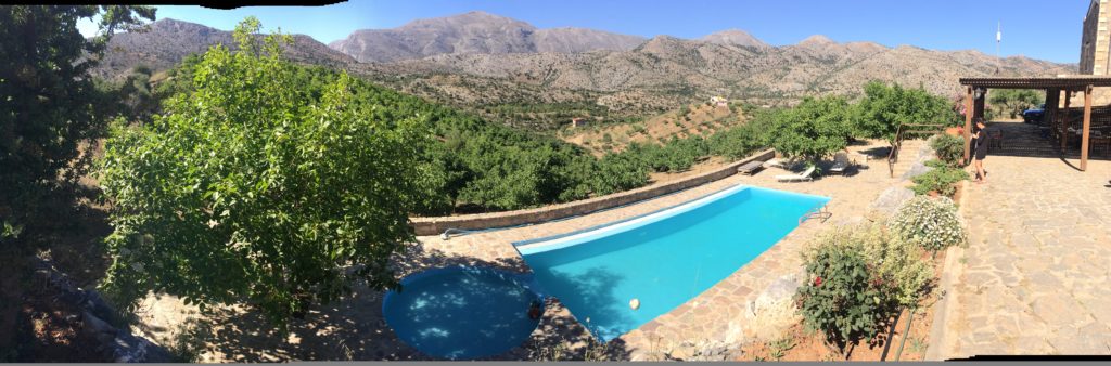 Arodamos maison d'hôtes avec piscine Crète 