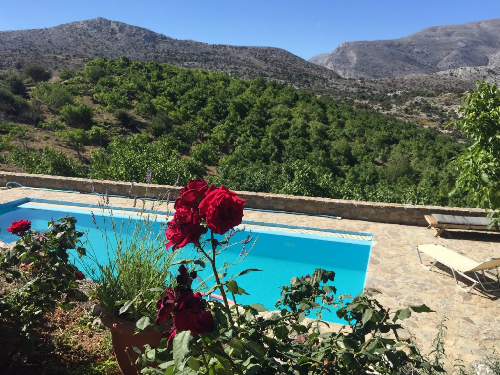 voyage en Crète montagnes Arodamos guesthouse 