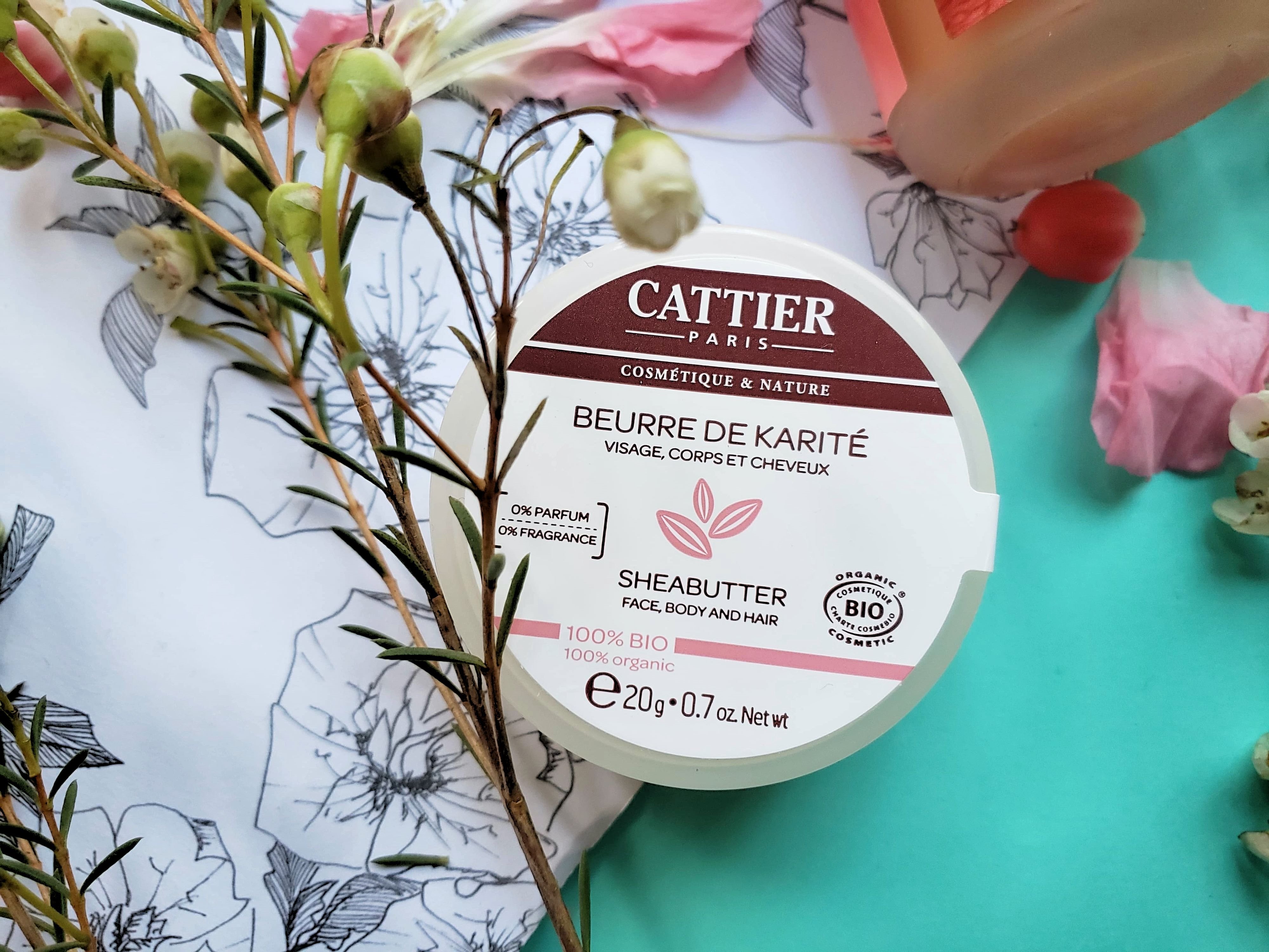 beurre de karité Cattier bio