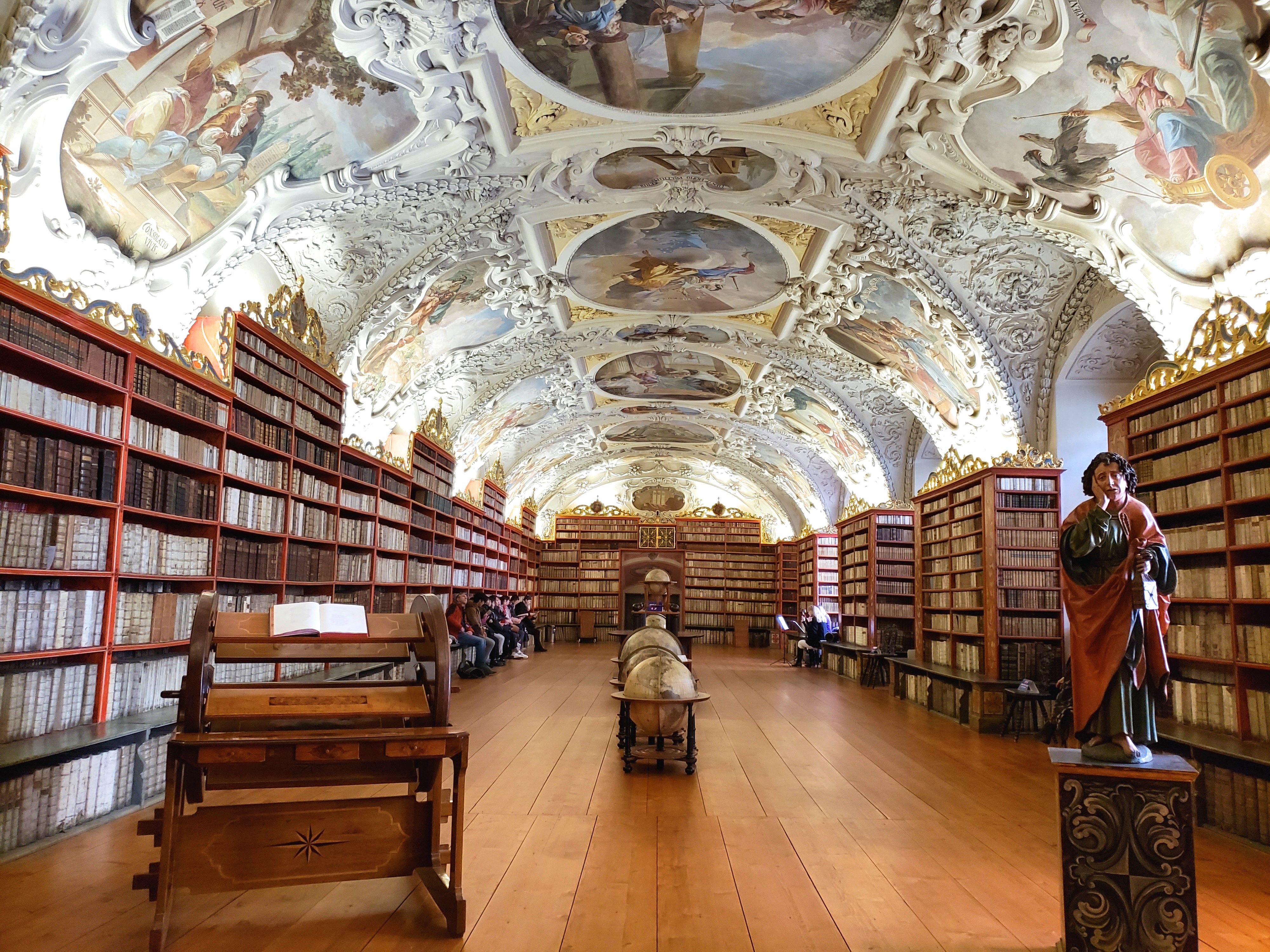 bibliothèque Strahov Prague
