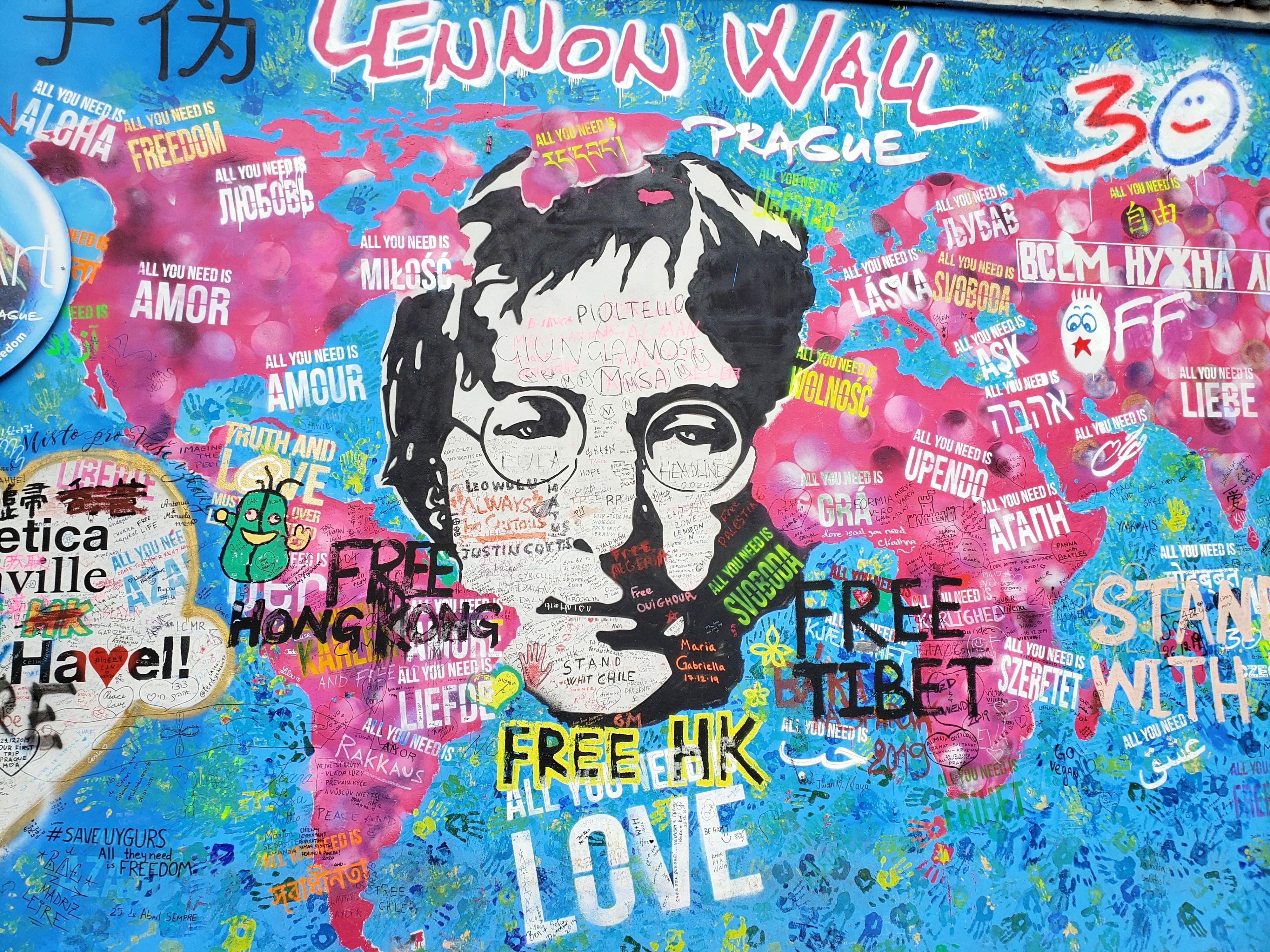 Mur John Lennon