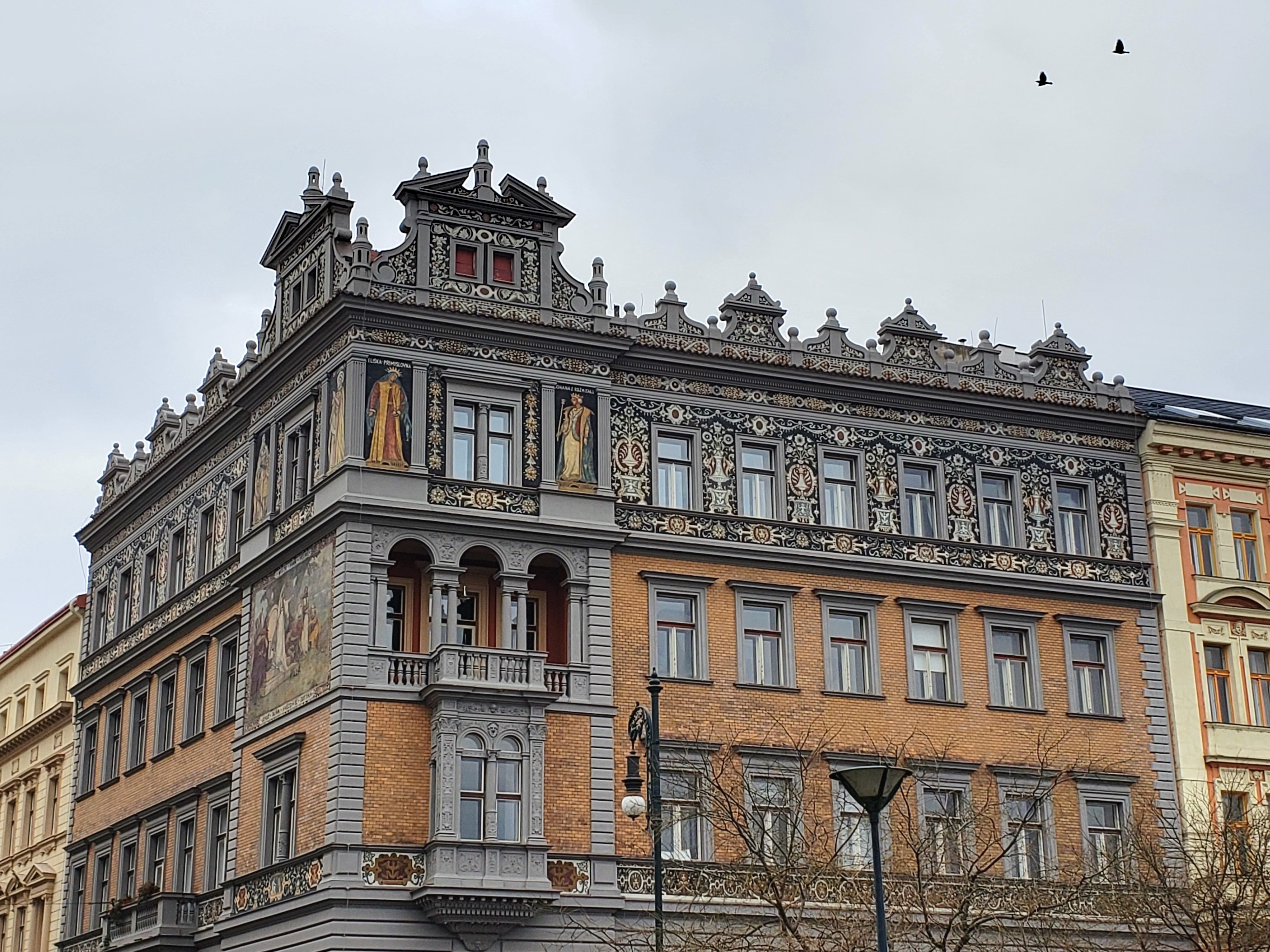 façades de Prague