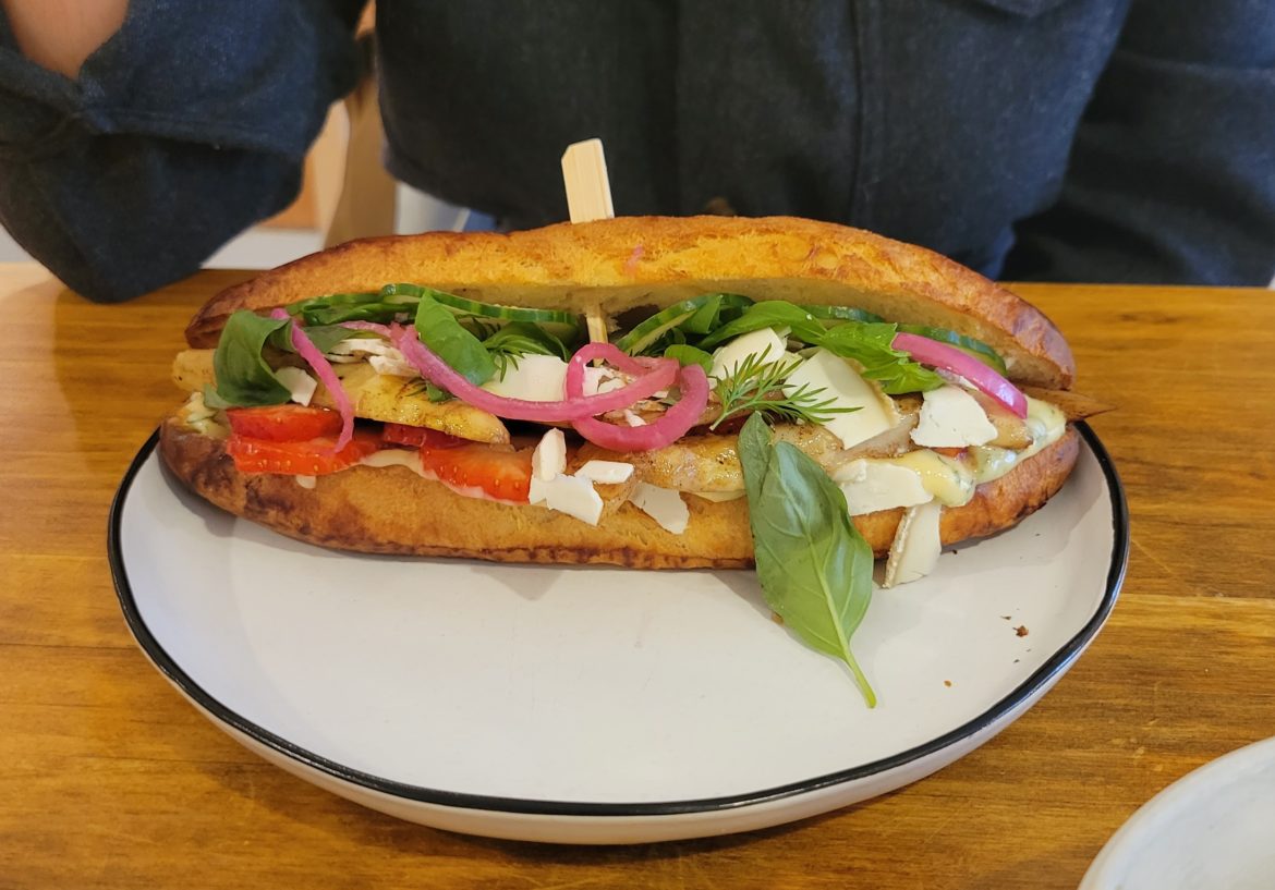 Les cornichons gros sandwichs de chef à Bordeaux