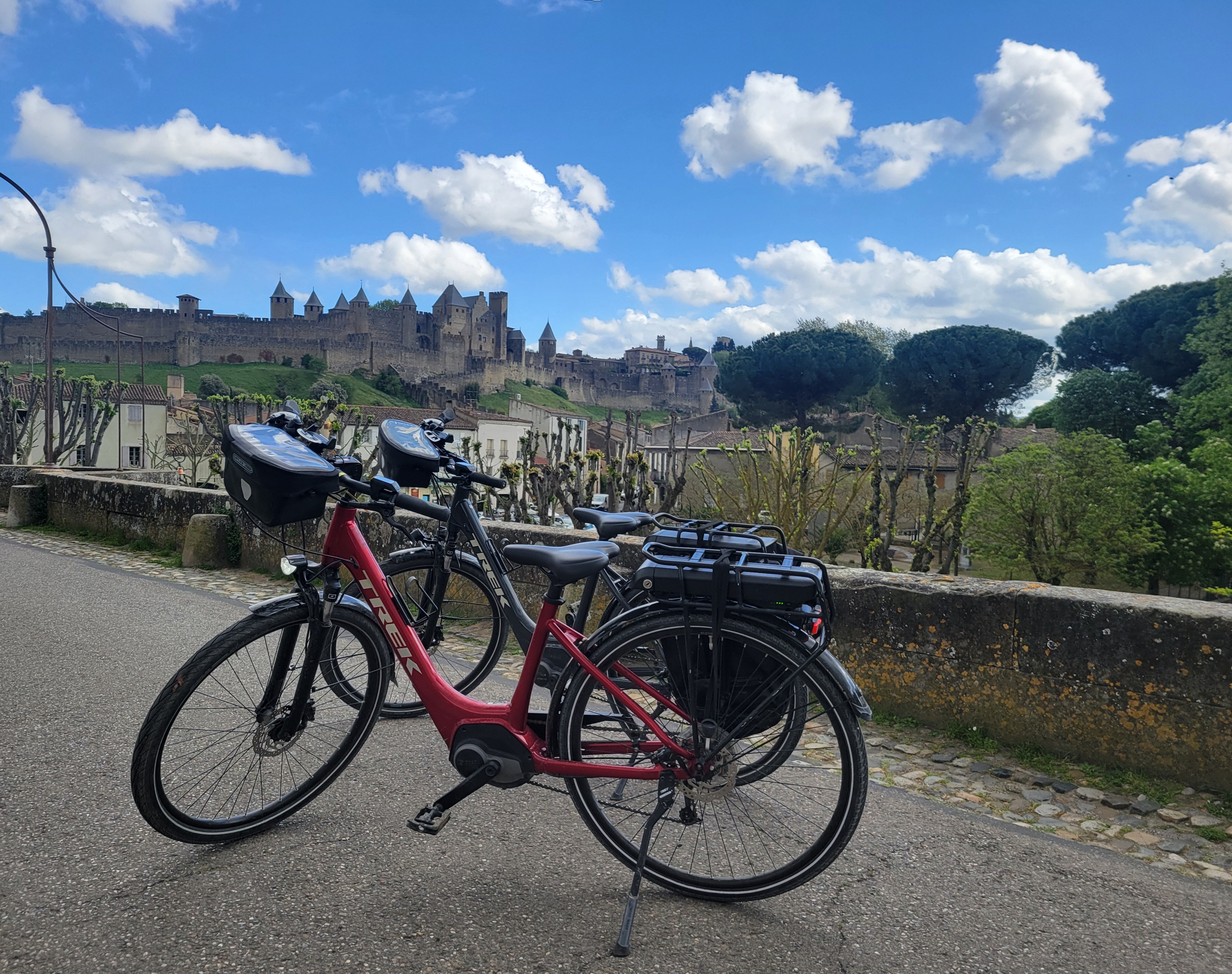 vacances vélo Carcassonne Camille in Bordeaux