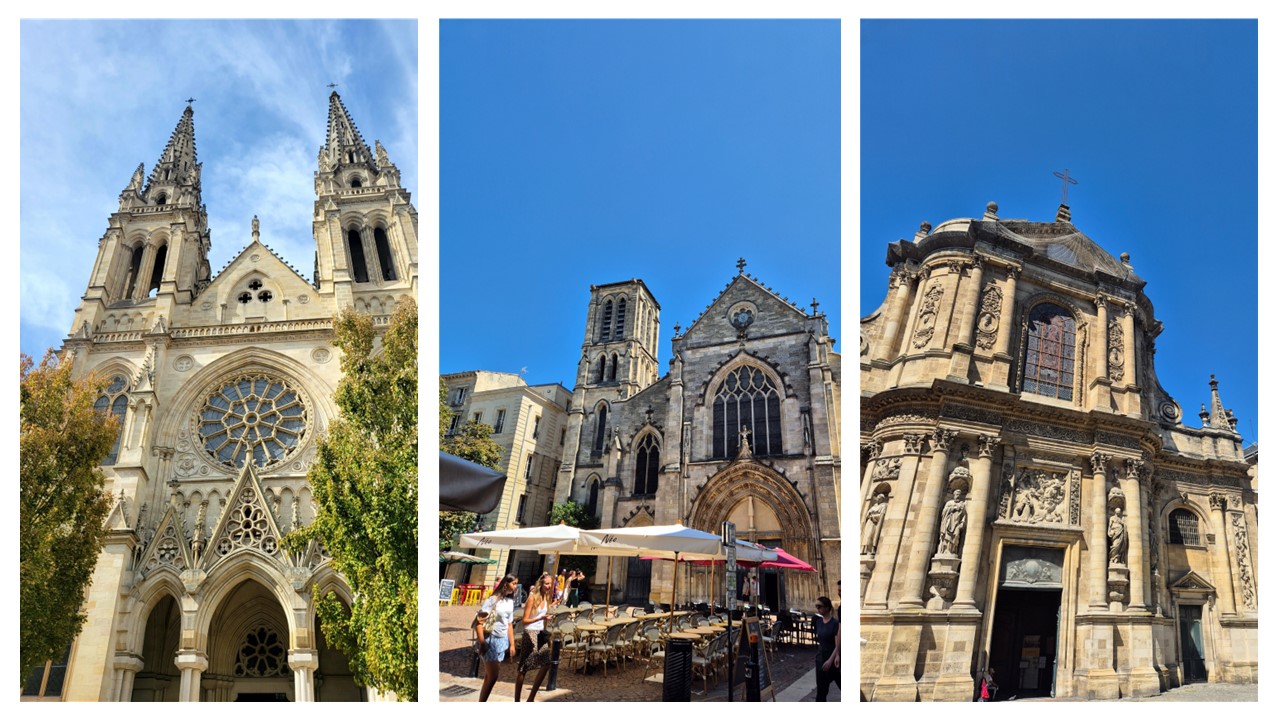églises de Bordeaux camille in bordeaux