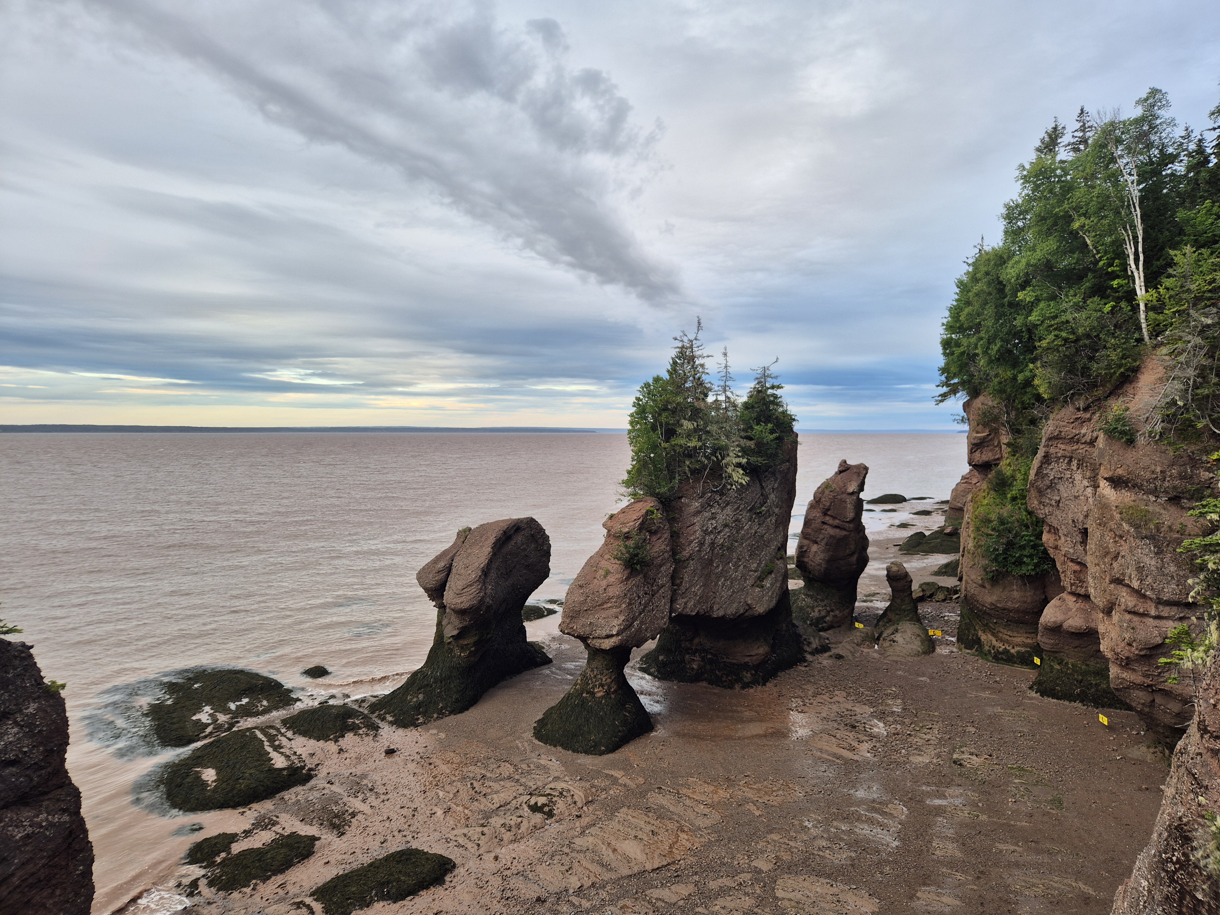 hopewell rocks Nouveau-Brunswick Crédit photo Camille in Bordeaux