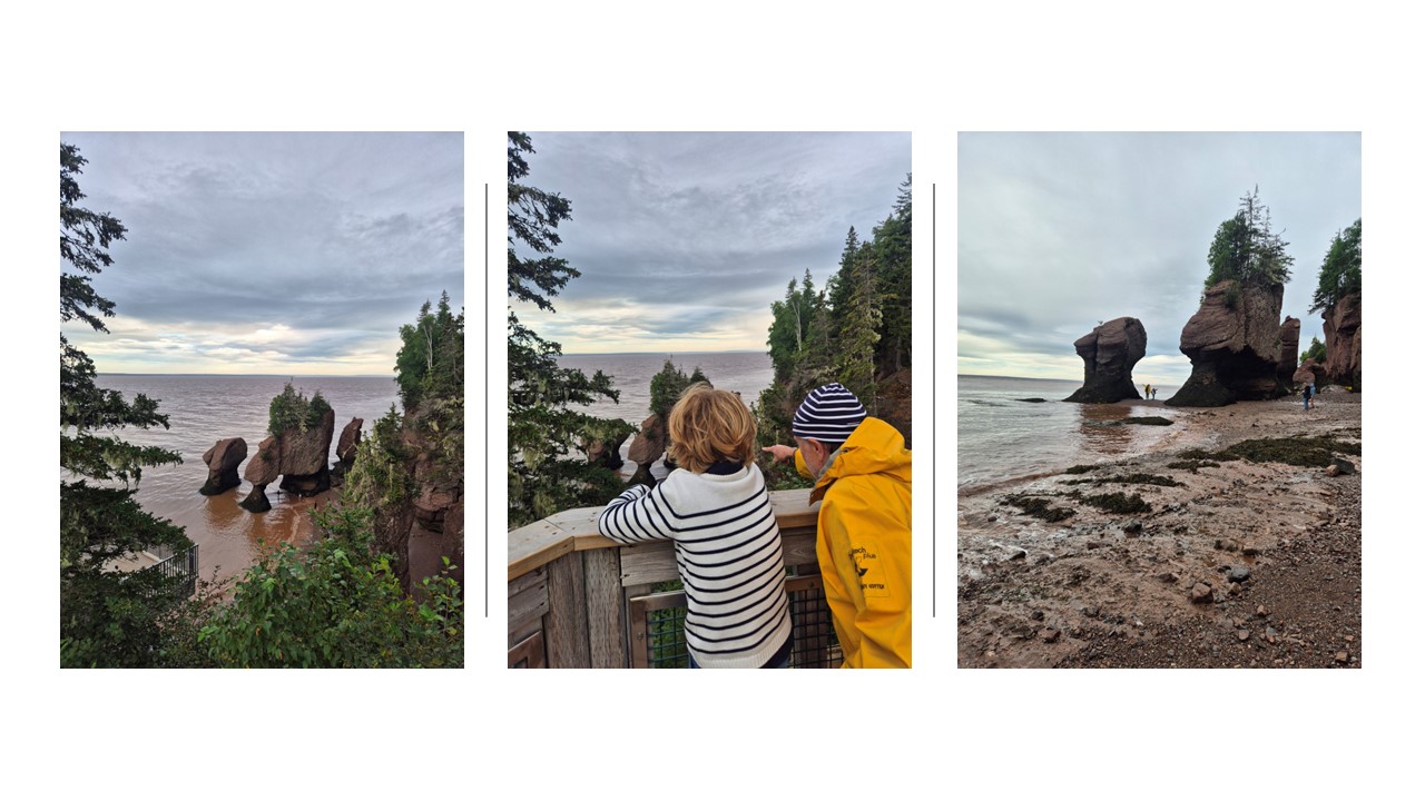 hopewell rocks Nouveau-Brunswick Crédit photo Camille in Bordeaux